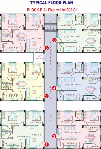 Images for Cluster Plan of GSRK Estates Mailikas Metro Manor