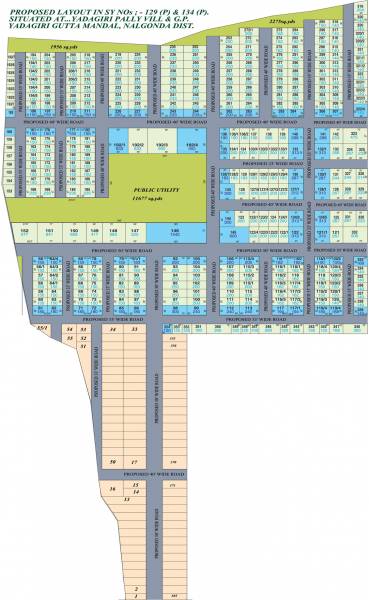 Layout Plan maruti-hills-township-phase-i Layout Plan
