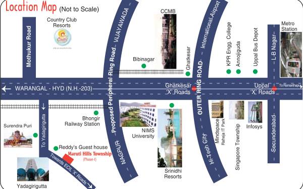 Location Plan maruti-hills-township-phase-i Location Plan