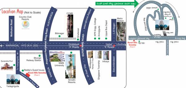Images for Location Plan of GSRK Maruti Hills Township Phase I Villas