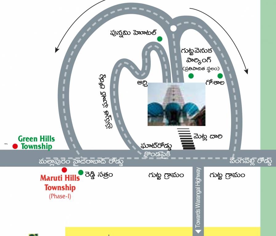  gsrk green hills township Location Plan
