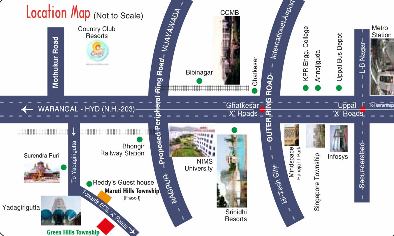  gsrk green hills township Location Plan