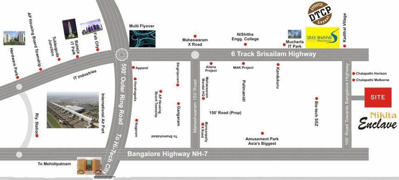 Images for Location Plan of GSRK Nikita Enclave