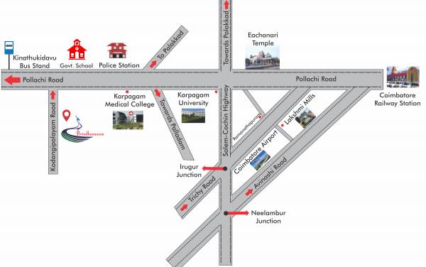 Images for Location Plan of Vedaanta Brindhavanam