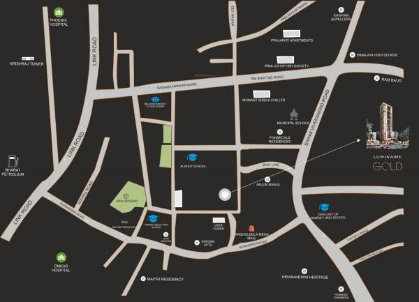 Images for Location Plan of Ravi Luminaire Gold Images for Location Plan of Ravi Luminaire Gold