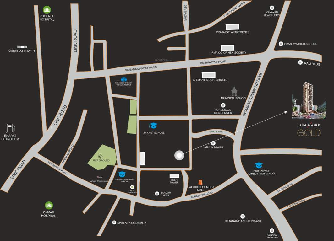 Images for Location Plan of Ravi Luminaire Gold