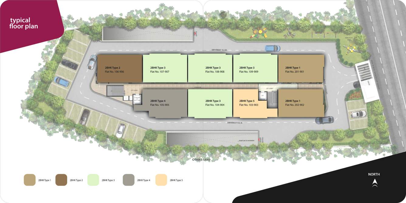  panache ii Images for Cluster Plan of Mahima Panache II