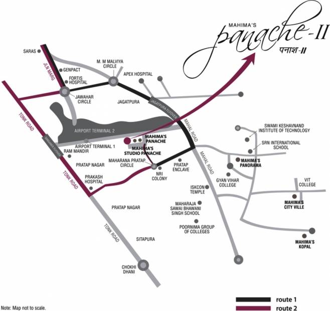 Images for Location Plan of Mahima Panache II