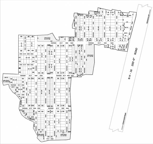 Images for Layout Plan of Peram Aditya White Field