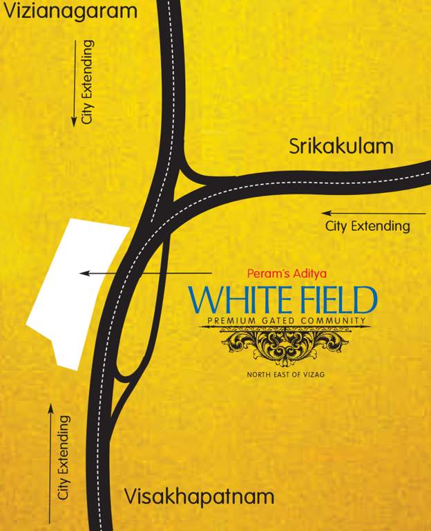 Images for Location Plan of Peram Aditya White Field