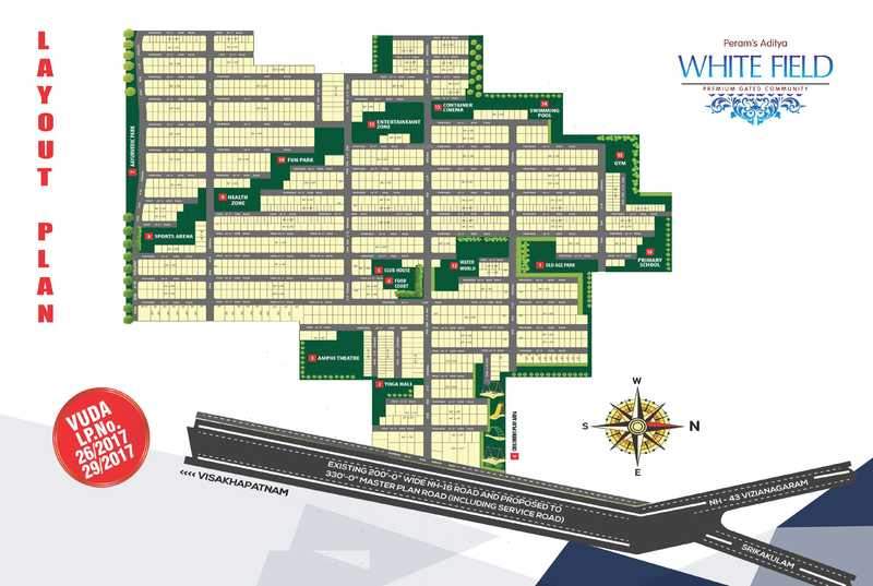  aditya white field Master Plan