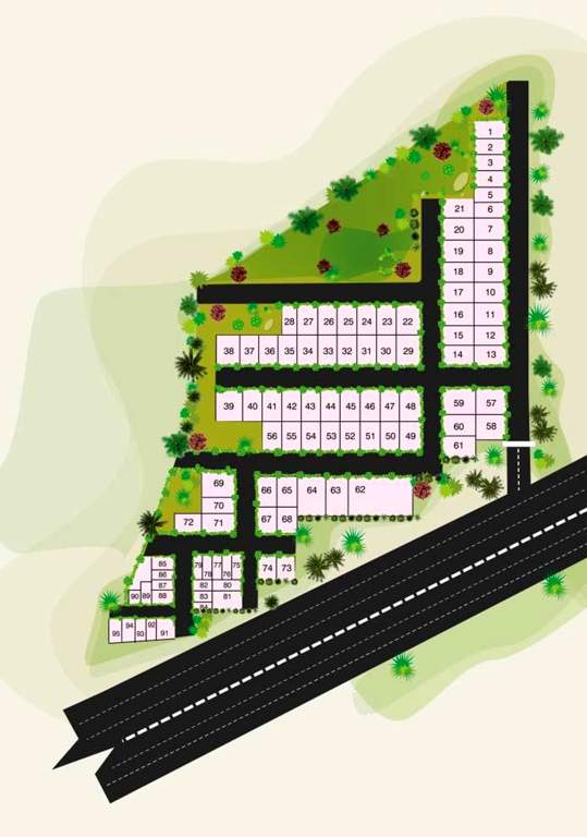  aditya majestic Images for Layout Plan of Peram Aditya Majestic