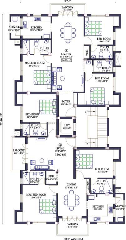 Images for Cluster Plan of Gayatri Enclave