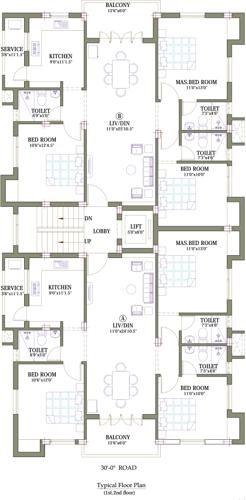 Images for Cluster Plan of Gayatri Wood Crest