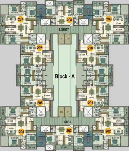 heights Images for Cluster Plan of Comfort Heights