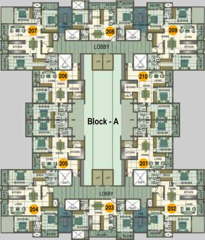  heights Images for Cluster Plan of Comfort Heights