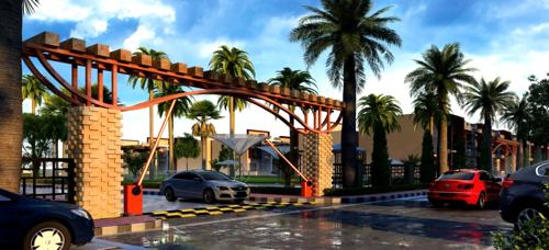  lotus-enclave Entrance Gate Security Cabin