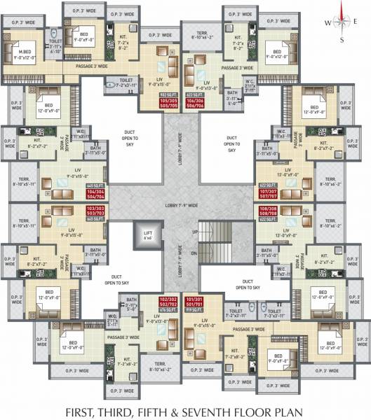 Images for Cluster Plan of JP Swami Darshan Images for Cluster Plan of JP Swami Darshan