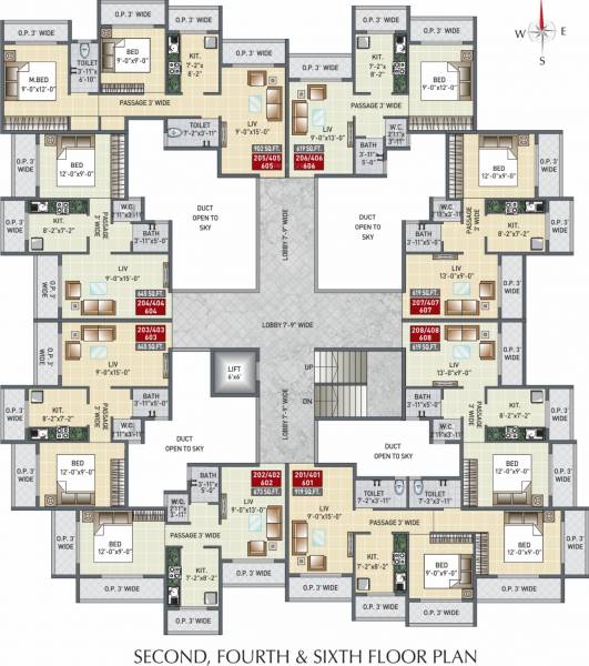 Images for Cluster Plan of JP Swami Darshan Images for Cluster Plan of JP Swami Darshan