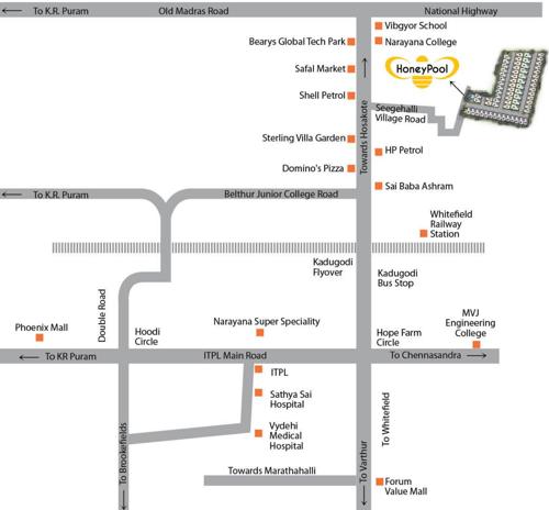  honeypool Images for Location Plan of Gitanjali Honeypool