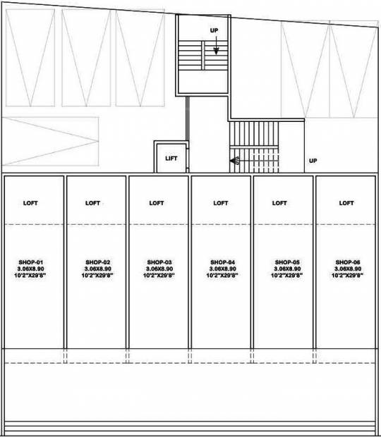 Images for Cluster Plan of Platinum Gurudev Tower