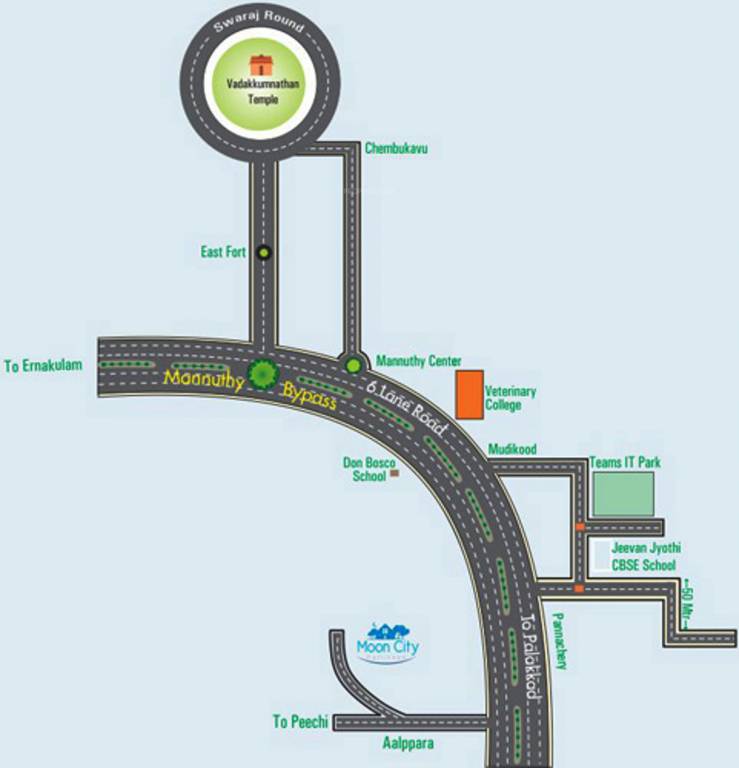  moon city Location Plan