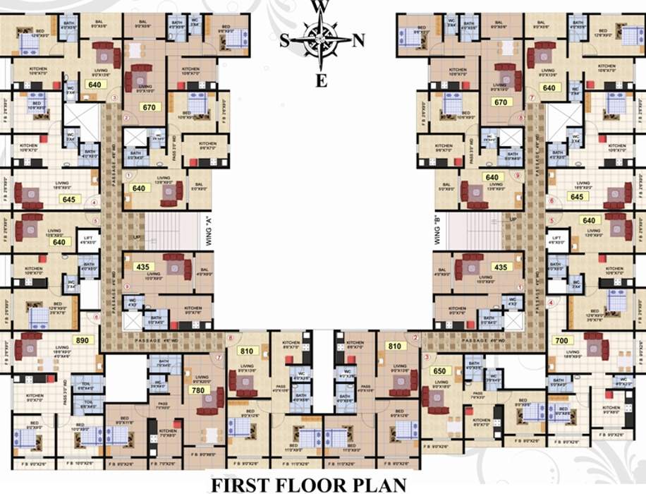 Images for Cluster Plan of Shelter Shrinika Shristhi