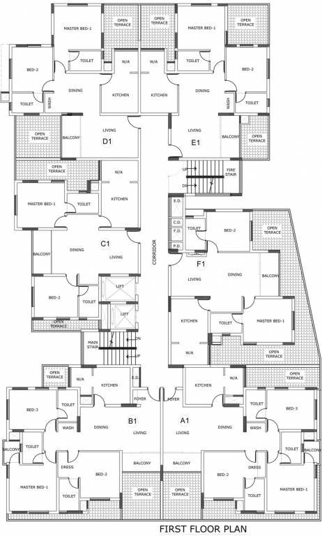 Images for Cluster Plan of Asset Chandelier
