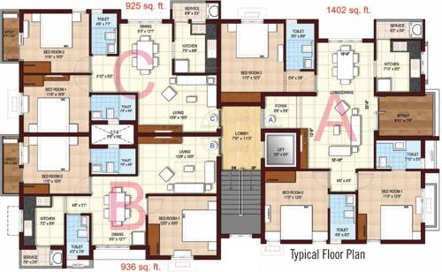Images for Cluster Plan of Kgeyes Madipakkam 296