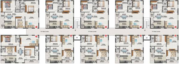 Images for Cluster Plan of Hasini Platinum County Images for Cluster Plan of Hasini Platinum County