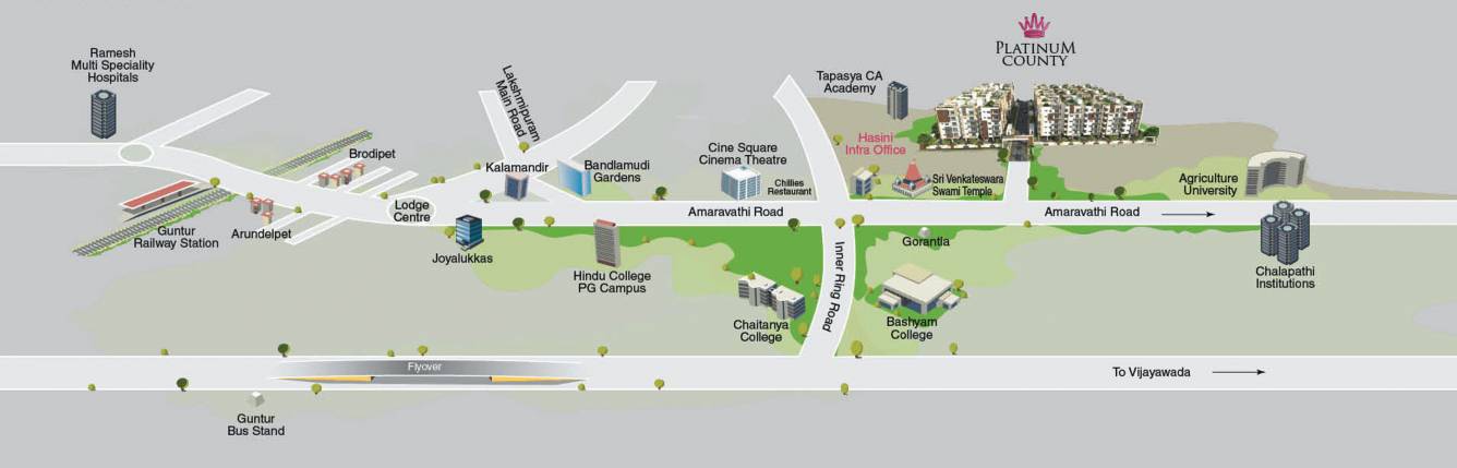 Images for Location Plan of Hasini Platinum County