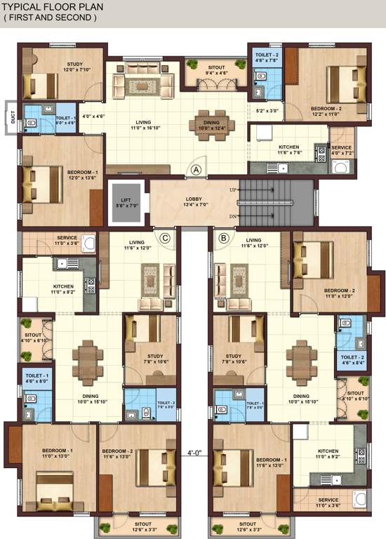 Images for Cluster Plan of Kgeyes Madipakkam 280