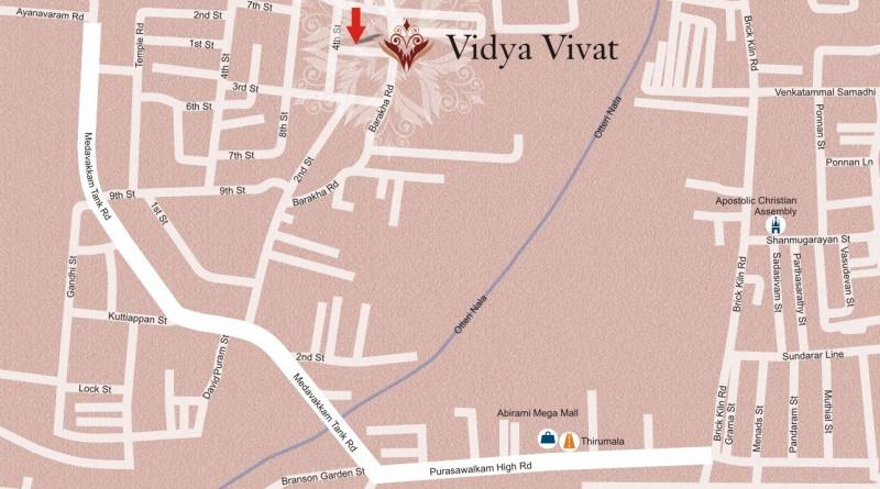 Images for Location Plan of India Vidya Vivat