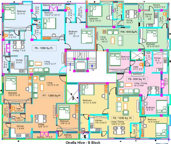 Images for Cluster Plan of Keerthi Onella Hive Images for Cluster Plan of Keerthi Onella Hive