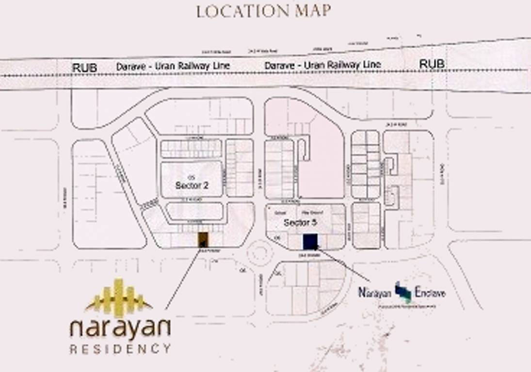 narayan residency Location Plan