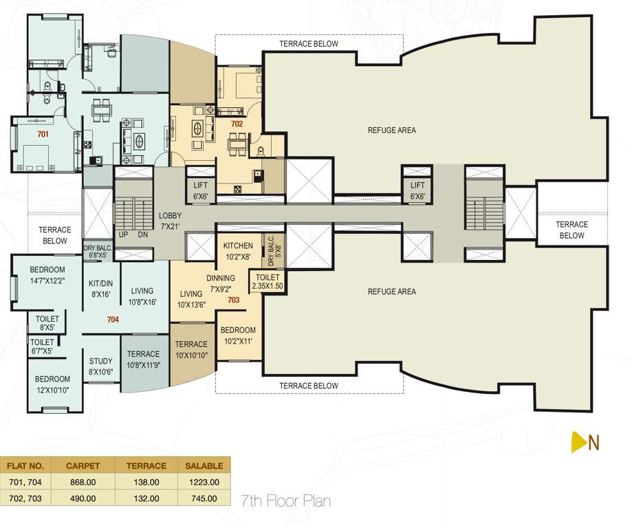 Images for Cluster Plan of Shah Prestige Gold