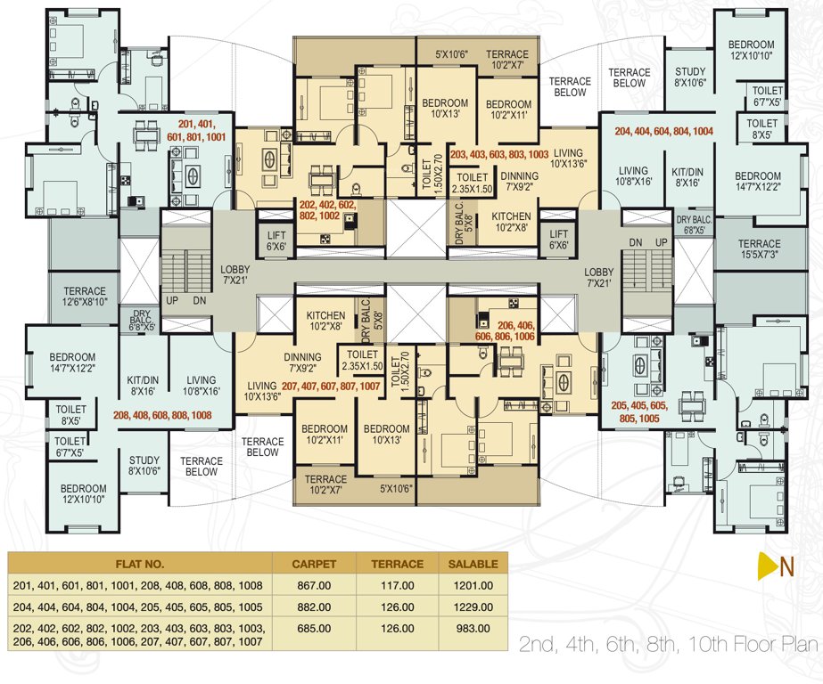 Images for Cluster Plan of Shah Prestige Gold