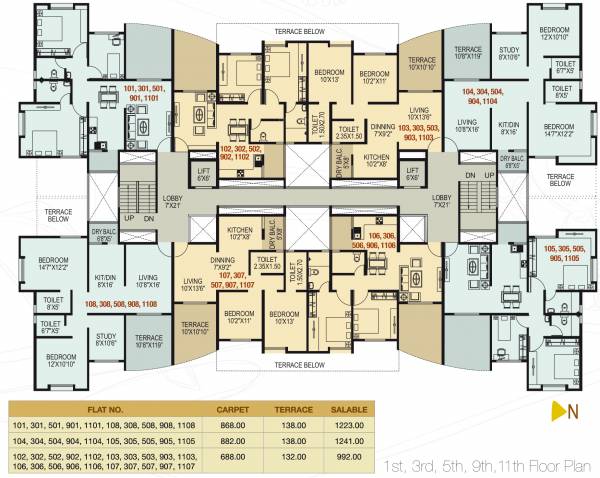 Images for Cluster Plan of Shah Prestige Gold