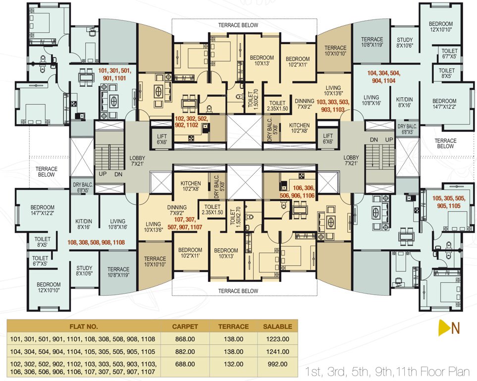 Images for Cluster Plan of Shah Prestige Gold