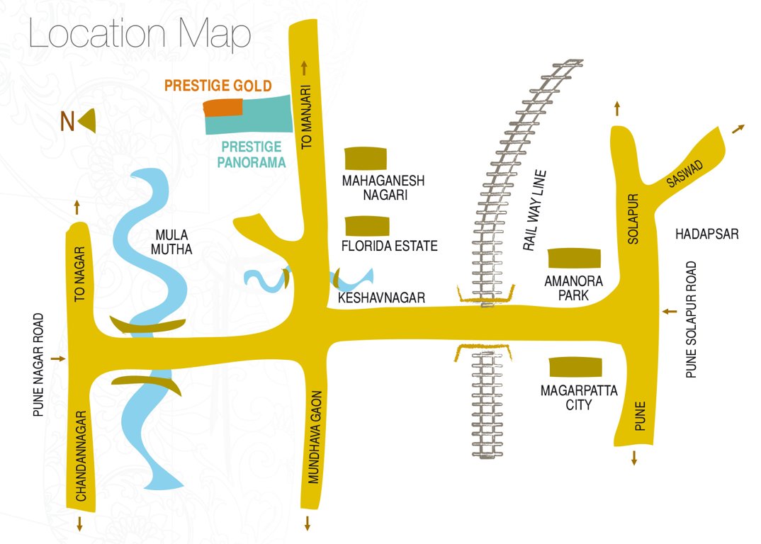 Images for Location Plan of Shah Prestige Gold