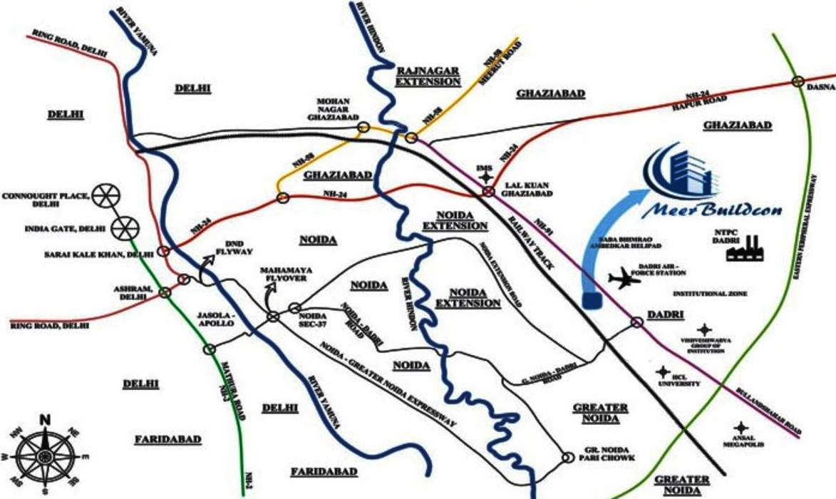 Images for Location Plan of Meer Defence City 3