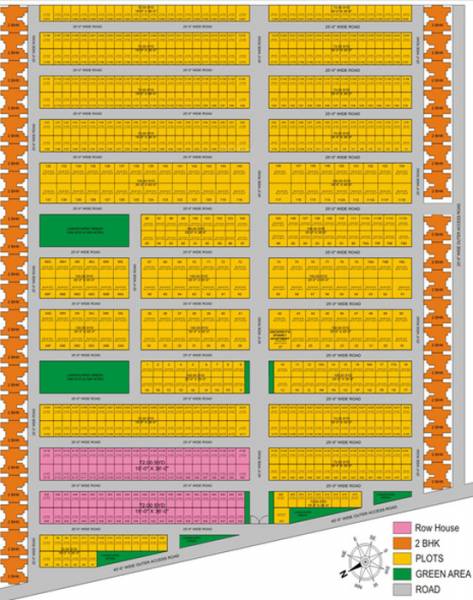 Images for Layout Plan of Meer Defence City 3 Plots