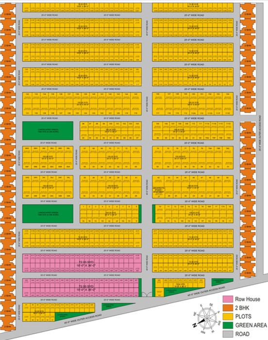 Images for Layout Plan of Meer Defence City 3 Plots