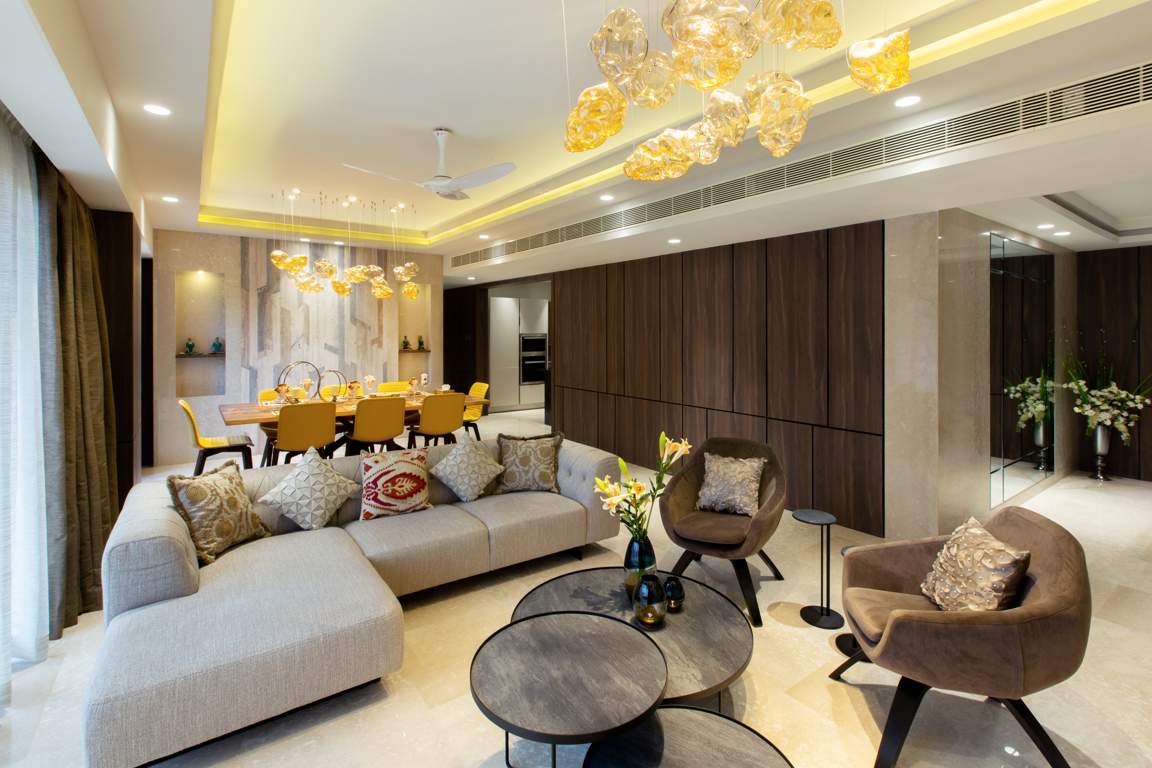  good wood residence Living Area