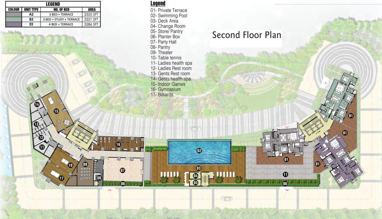  fairfield Images for Cluster Plan of Prestige Fairfield