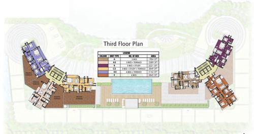  fairfield Images for Cluster Plan of Prestige Fairfield