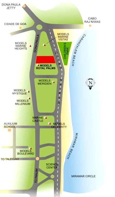 royal palms Images for Location Plan of Models Royal Palms