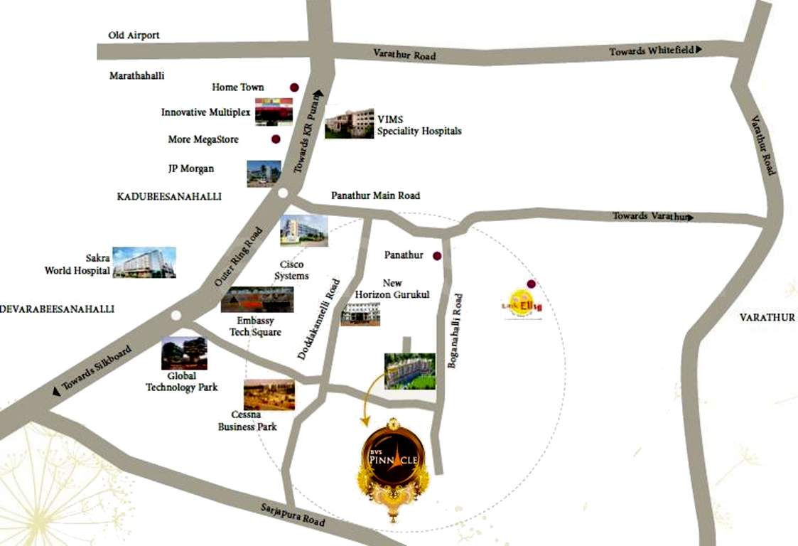  pinnacle Images for Location Plan of BVS Pinnacle