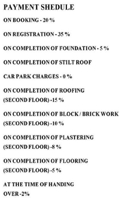 Images for Payment Plan of VGN Aster Payment Plan