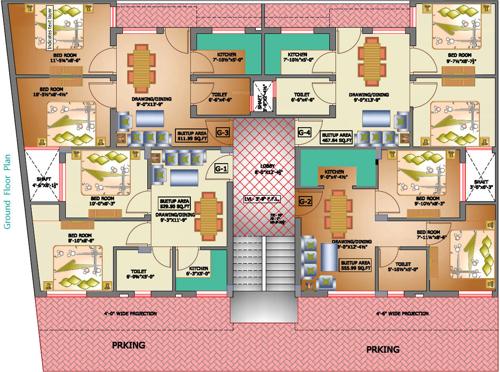 Images for Cluster Plan of Pareek Shree Shyam Vatika 5th